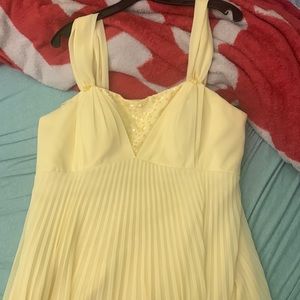 Yellow dress